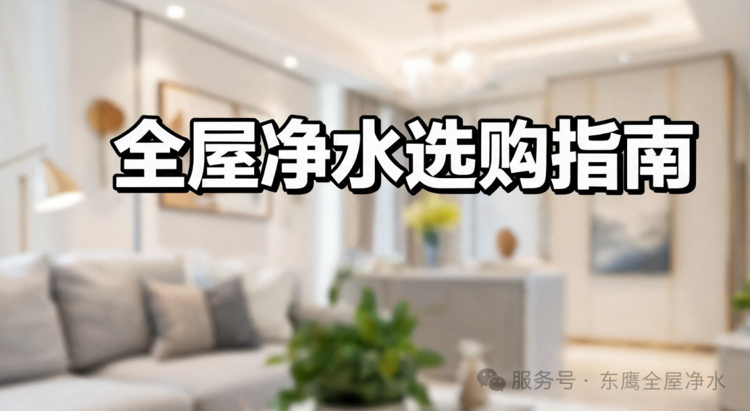 广佛全屋净水选购标准方法 10年工程师实测水质方案搭配